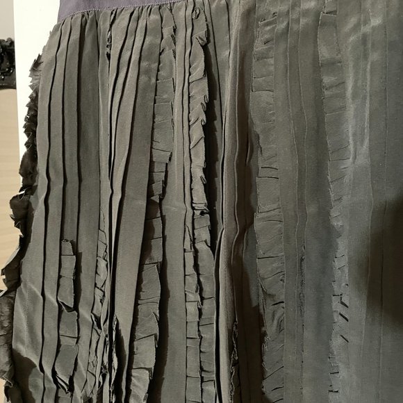 Rebecca Taylor Silk Ruffle Skirt - Picture 4 of 7